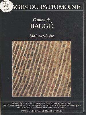cover image of Canton de Baugé (Maine-et-Loire)